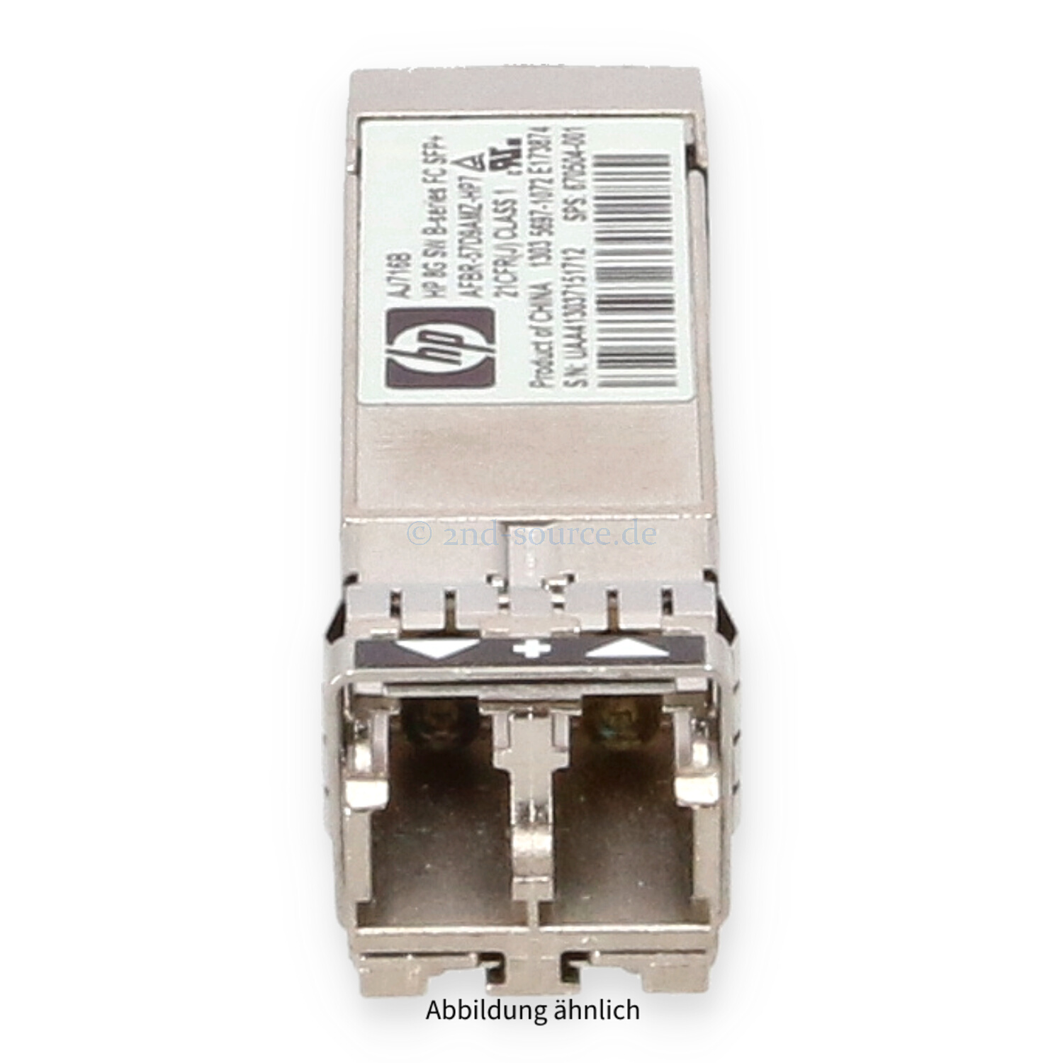 HPE 8GB Shortwave FC SFP+ Transceiver GBIC AJ716B 670504-001