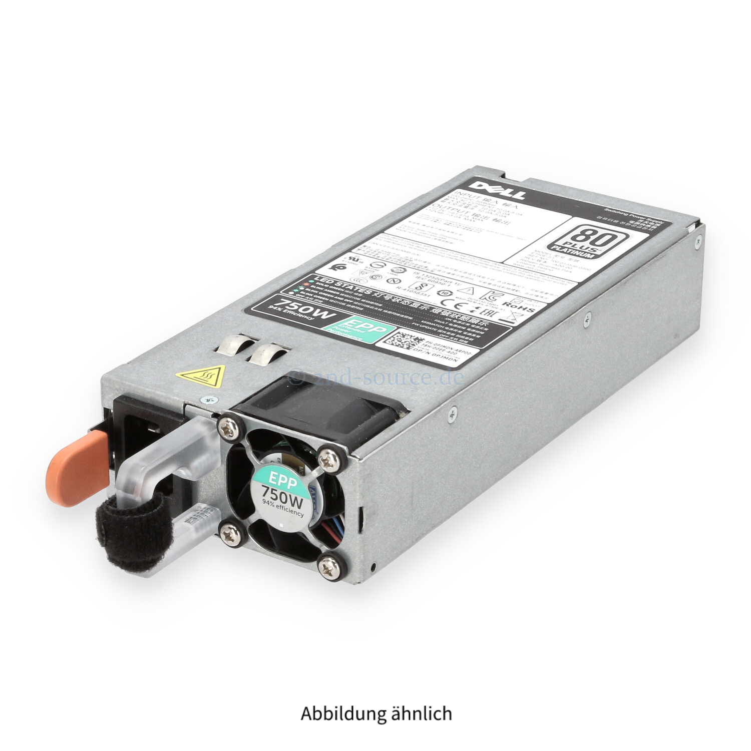 Dell 750W 80 Plus Platinum HotPlug Power Supply PJMDN 0PJMDN Dell 750W 80 Plus Platinum HotPlug Power Supply PJMDN 0PJMDN