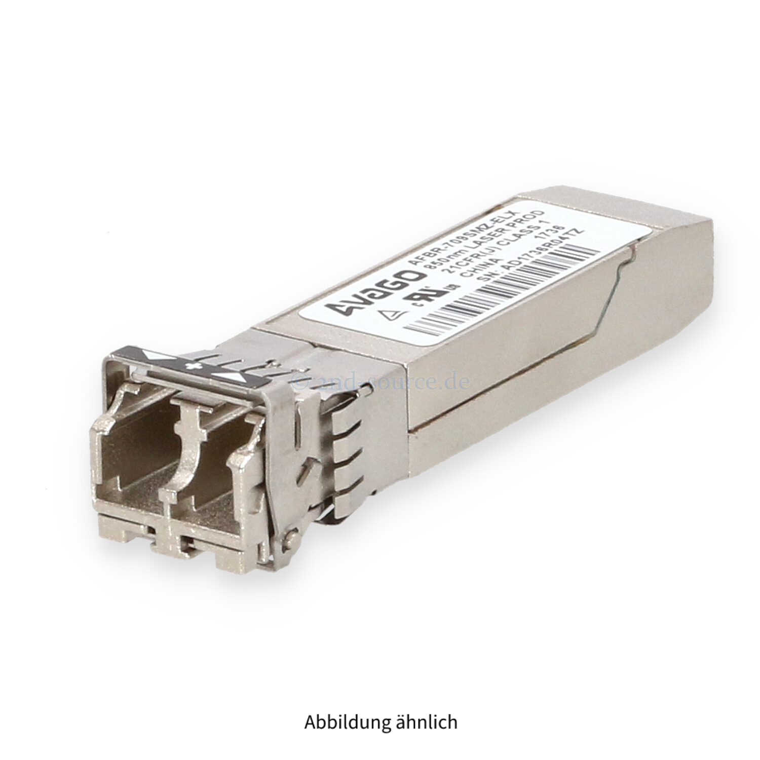 Avago 10GbE SFP+ 850nm Short Wave Transceiver Module AFBR-709SMZ-ELX Avago 10GbE SFP+ 850nm Short Wave Transceiver Module AFBR-709SMZ-ELX