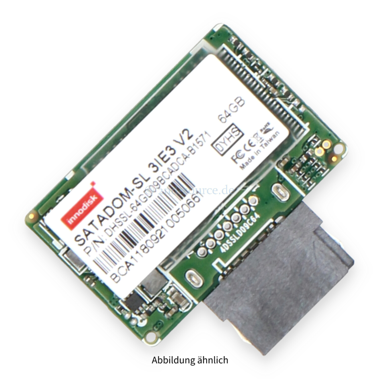 Innodisk SATADOM-SL 3IE3 V2 64GB Module DHSSL-64GD09BCADCA-B1571 Innodisk SATADOM-SL 3IE3 V2 64GB Module DHSSL-64GD09BCADCA-B1571