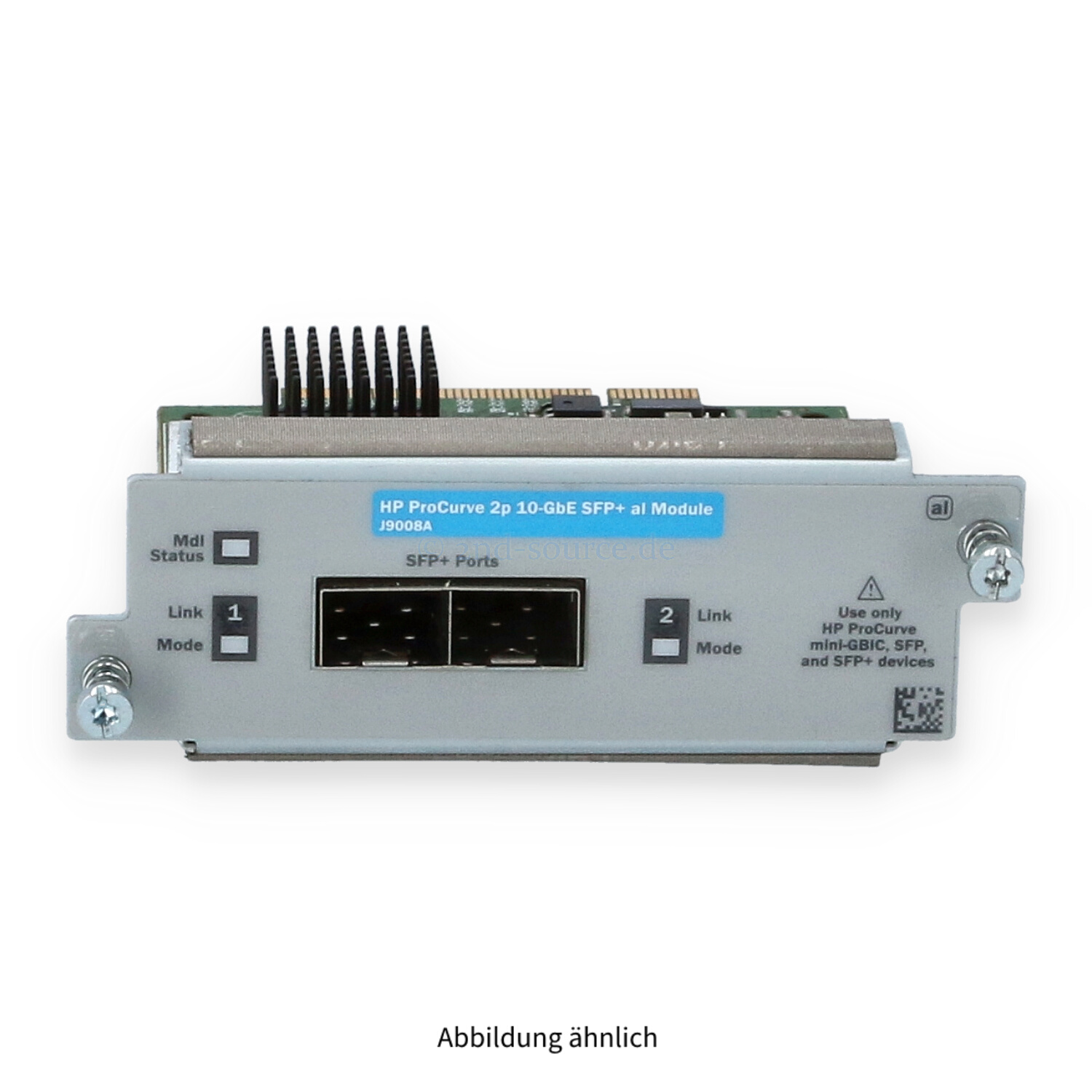HPE ProCurve 2910al 2x10GB SFP+ Switch Module J9008A J9008-61101