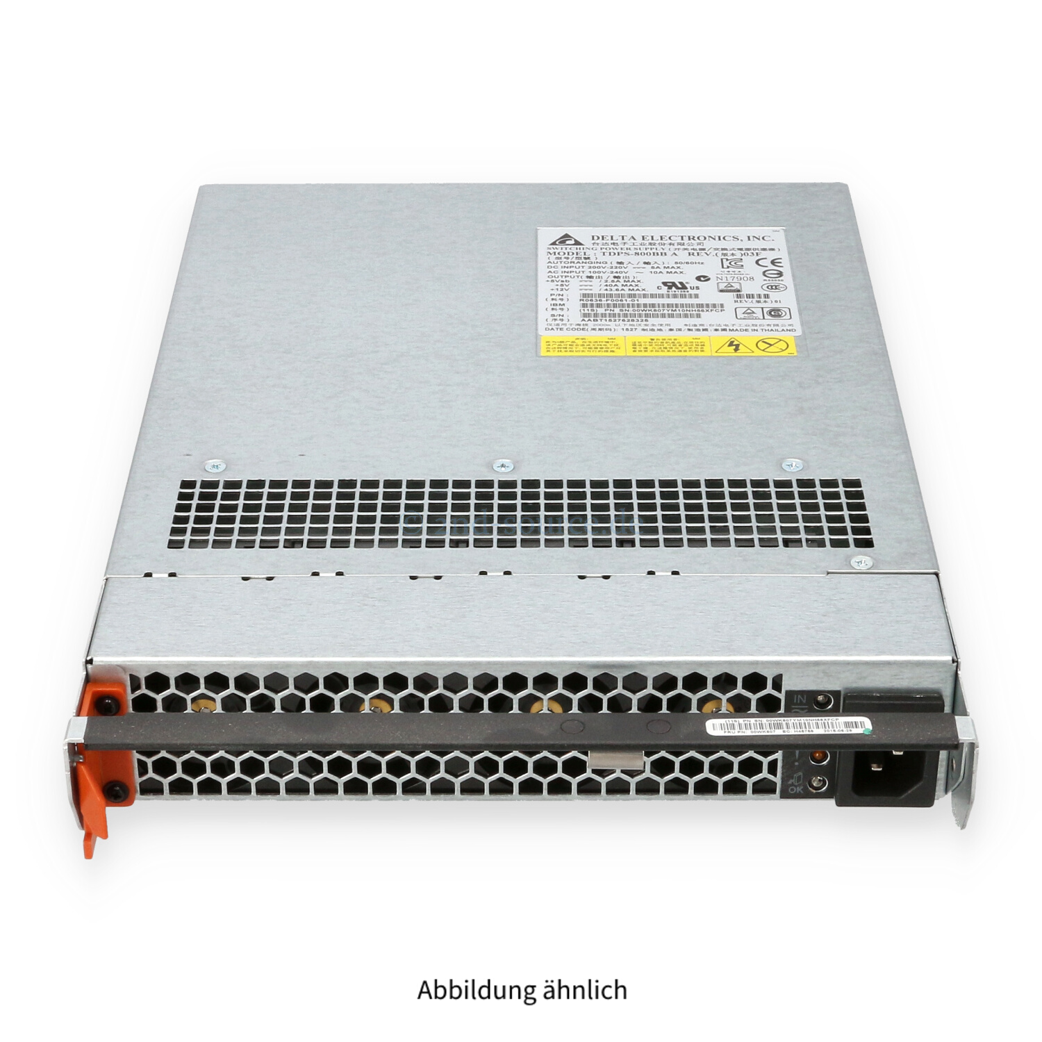 IBM 800W Power Supply V7000 G2 00WK807