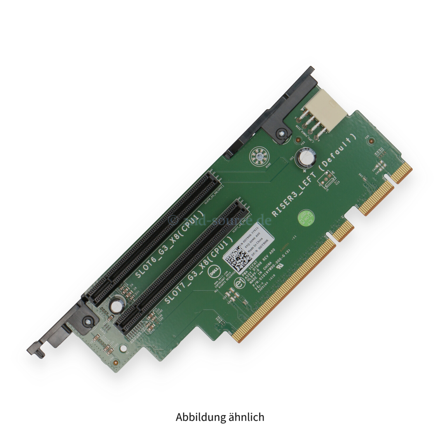 Dell 2x 3.0 x8 PCI Riser 3 Left Default PowerEdge R730 R730XD DT9H6 0DT9H6