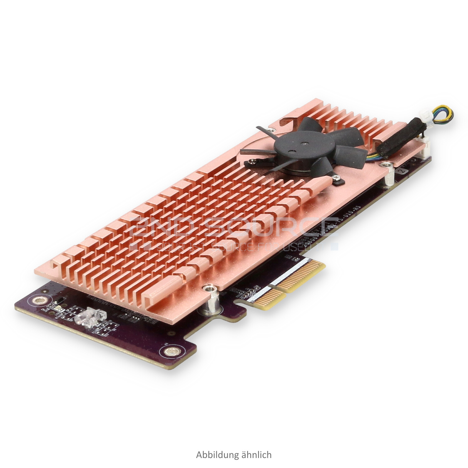 QNAP 2x M.2 Slot PCIe 3.0 x4 SSD Adapter High Profile QM2-2P-344A