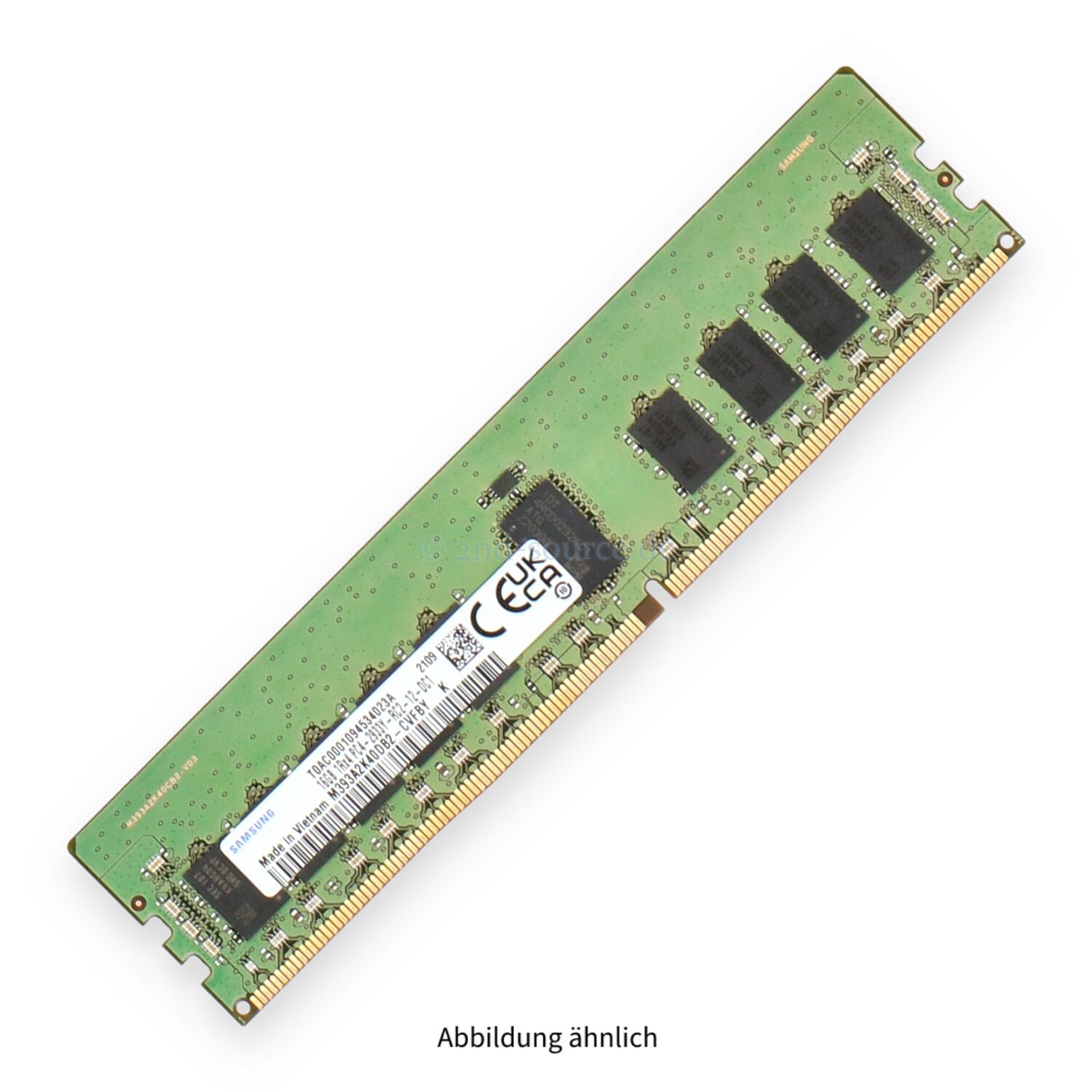 Samsung 16GB PC4-23466Y-R Single Rank x4 (DDR4-2933) Registered ECC M393A2K40DB2-CVF