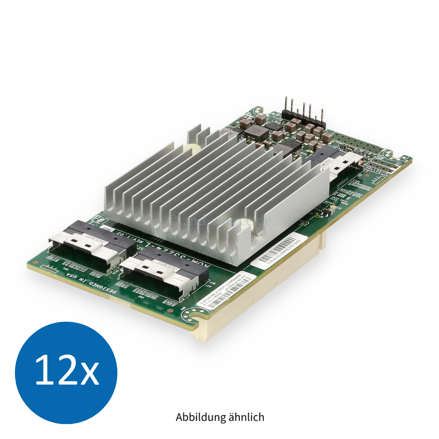 12x Supermicro Broadcom 3224 12G Mezzanine SAS HBA AOM-S3224-L-P
