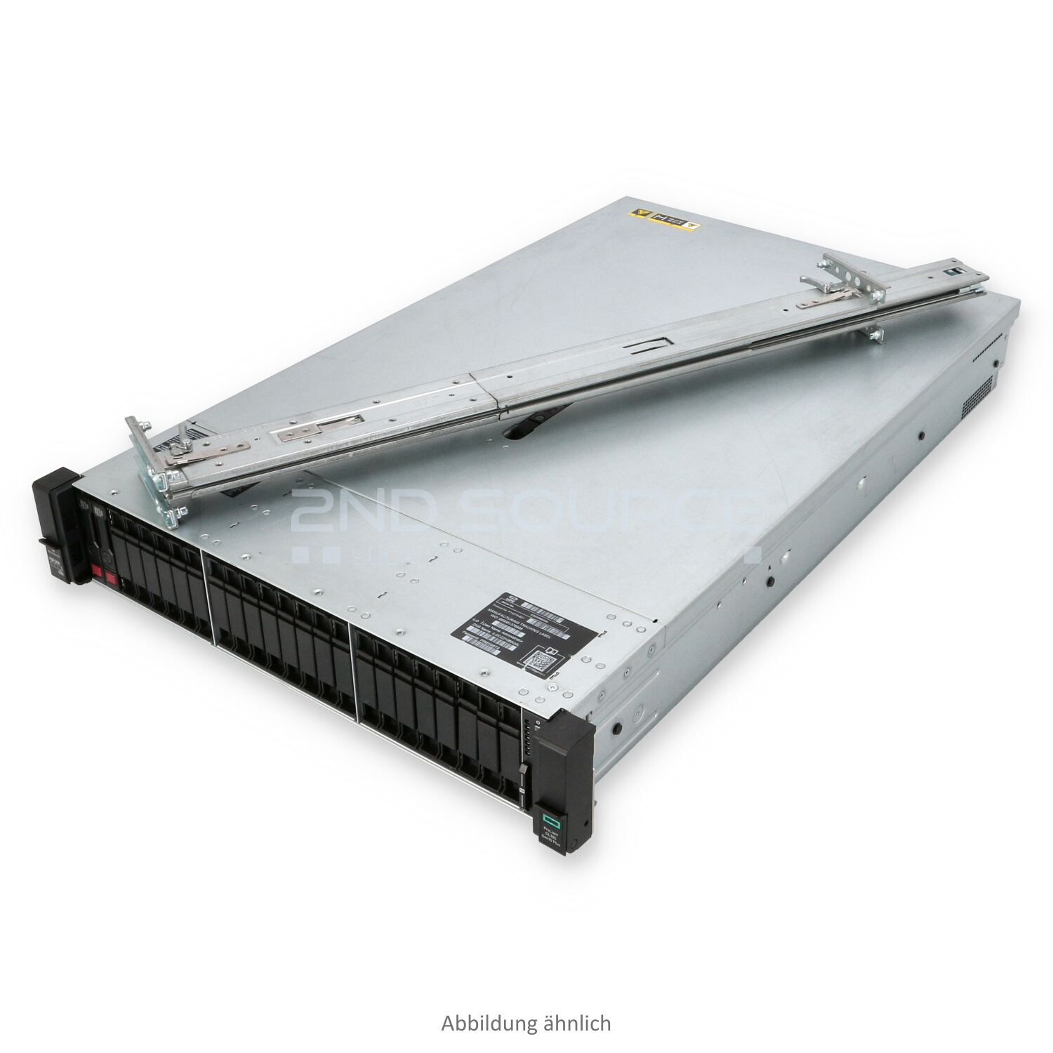 HPE DL385 G10 Plus 24x SFF 2P EPYC 7452 512GB (16x 32GB) P408i-a 2x 240GB SSD BMC57412 DP 10Gb SFP+ 2x800W Rackkit
