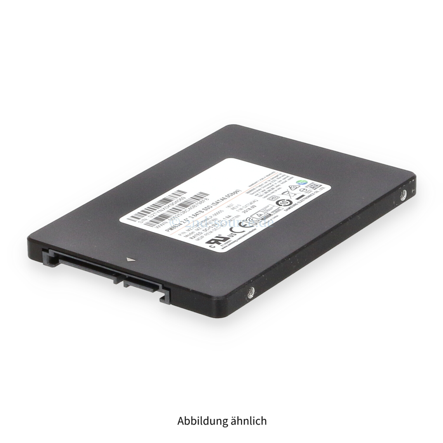Samsung PM863a 3.84TB SATA 6G SFF Read Intensive SSD MZ7LM3T8HMLP-00005 Samsung PM863a 3.84TB SATA 6G SFF Read Intensive SSD MZ7LM3T8HMLP-00005