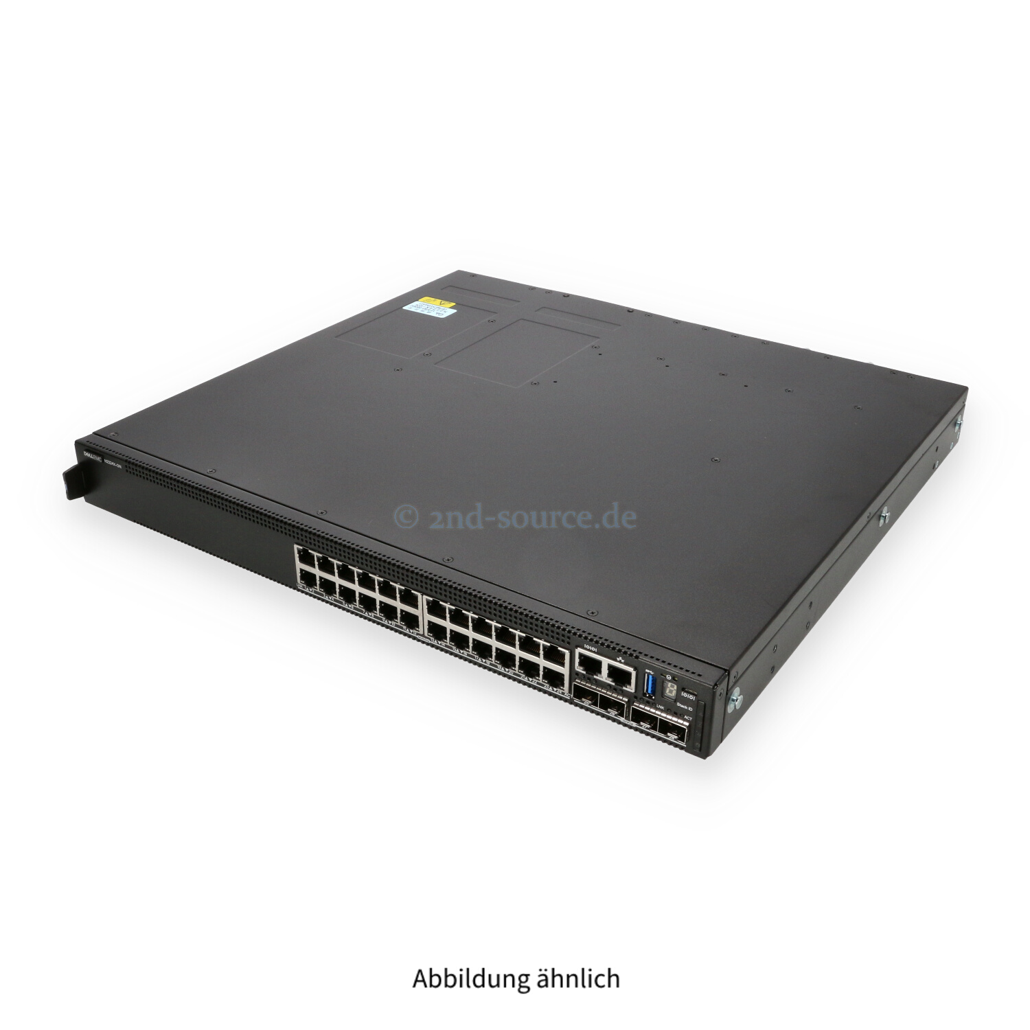 Dell PowerSwitch N2224X-ON 24x 2.5GbE 4x SFP28 25GbE 2x QSFP+ 40GbE IO/PS-Airflow 1x 550W Managed Switch 210-ASPJ