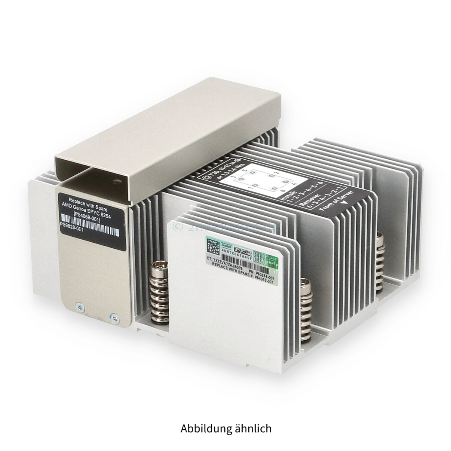 HPE 2U Standard Heatsink DL345/385 Gen11 P60415-001