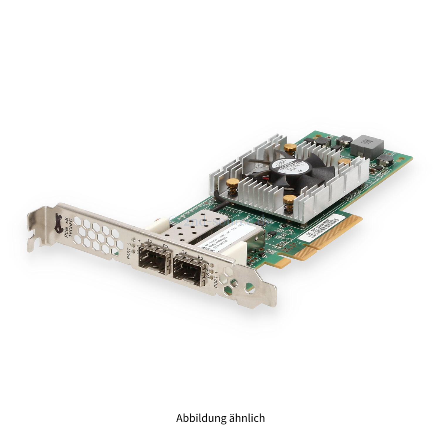 Dell QLogic QLE2662 2x 16GB SFP+ Fibre Channel PCIe HBA High Profile H8T43 0H8T43 Dell QLogic QLE2662 2x 16GB SFP+ Fibre Channel PCIe HBA High Profile H8T43 0H8T43
