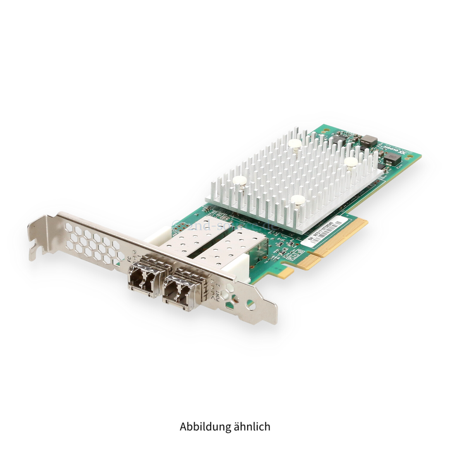 Dell QLogic QLE2692 2x 16GB SFP+ Fibre Channel PCIe HBA High Profile 403-BBMQ CK9H1 0CK9H1