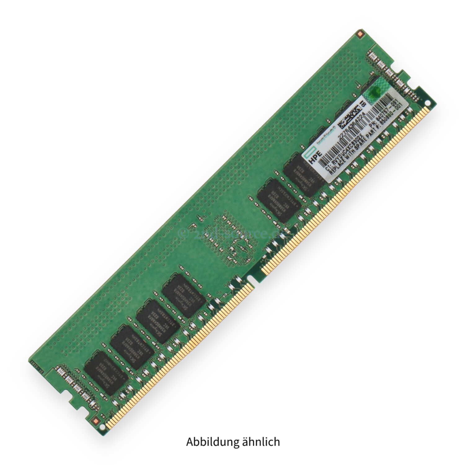 HPE 16GB PC4-21300V-R DIMM Single Rank x4 (DDR4-2666) Registered ECC 815098-B21 850880-001 840757-091