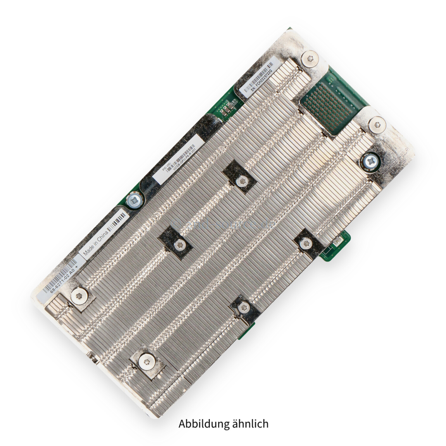 Cisco NVIDIA Grid P6 16GB GDDR5 Rear Mezzanine GPU Card B200 M5 UCSB-GPU-P6-R=
