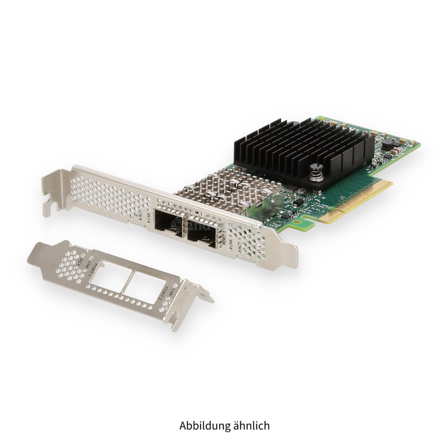 HPE 640SFP28 2x 10/25GBase SFP28 PCIe Server Ethernet Adapter High + Low Profile 817753-B21
