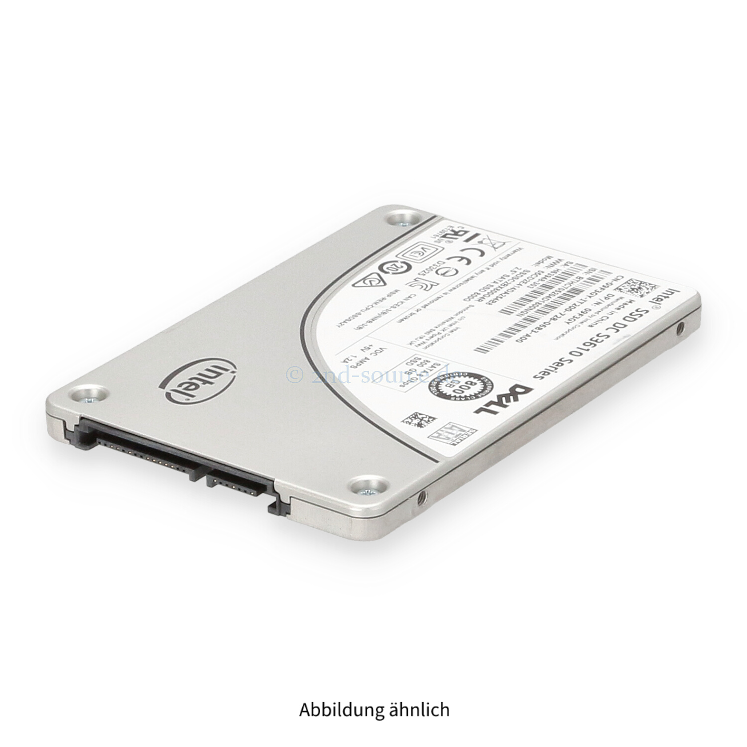 Dell 800GB SATA 6G SFF SSD 9F3GY 09F3GY