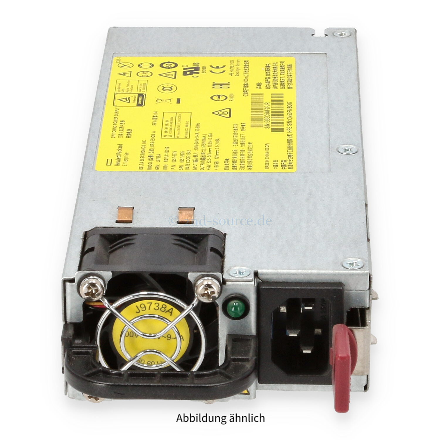 HPE X332 575W HotPlug Power Supply J9738A J9738-61001