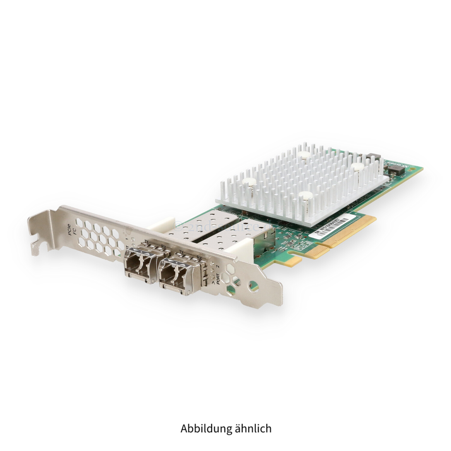 QLogic QLE2692 2x 16GB SFP+ Fibre Channel PCIe HBA High Profile BK3210407