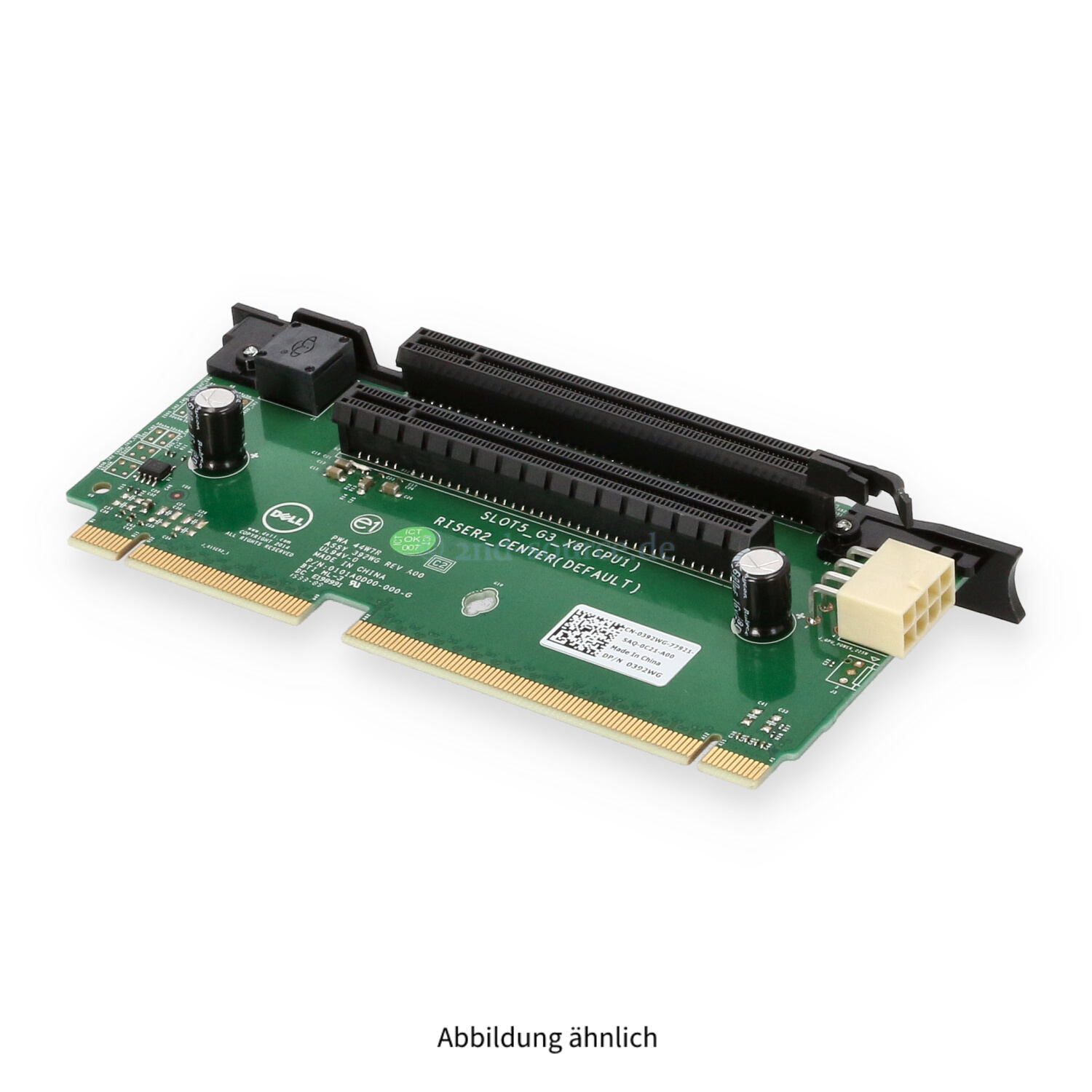 Dell 1x 3.0 x16 1x 3.0 x8 PCI Riser 2 Center Default PowerEdge R730 R730XD 392WG 0392WG Dell 1x 3.0 x16 1x 3.0 x8 PCI Riser 2 Center Default PowerEdge R730 R730XD 392WG 0392WG
