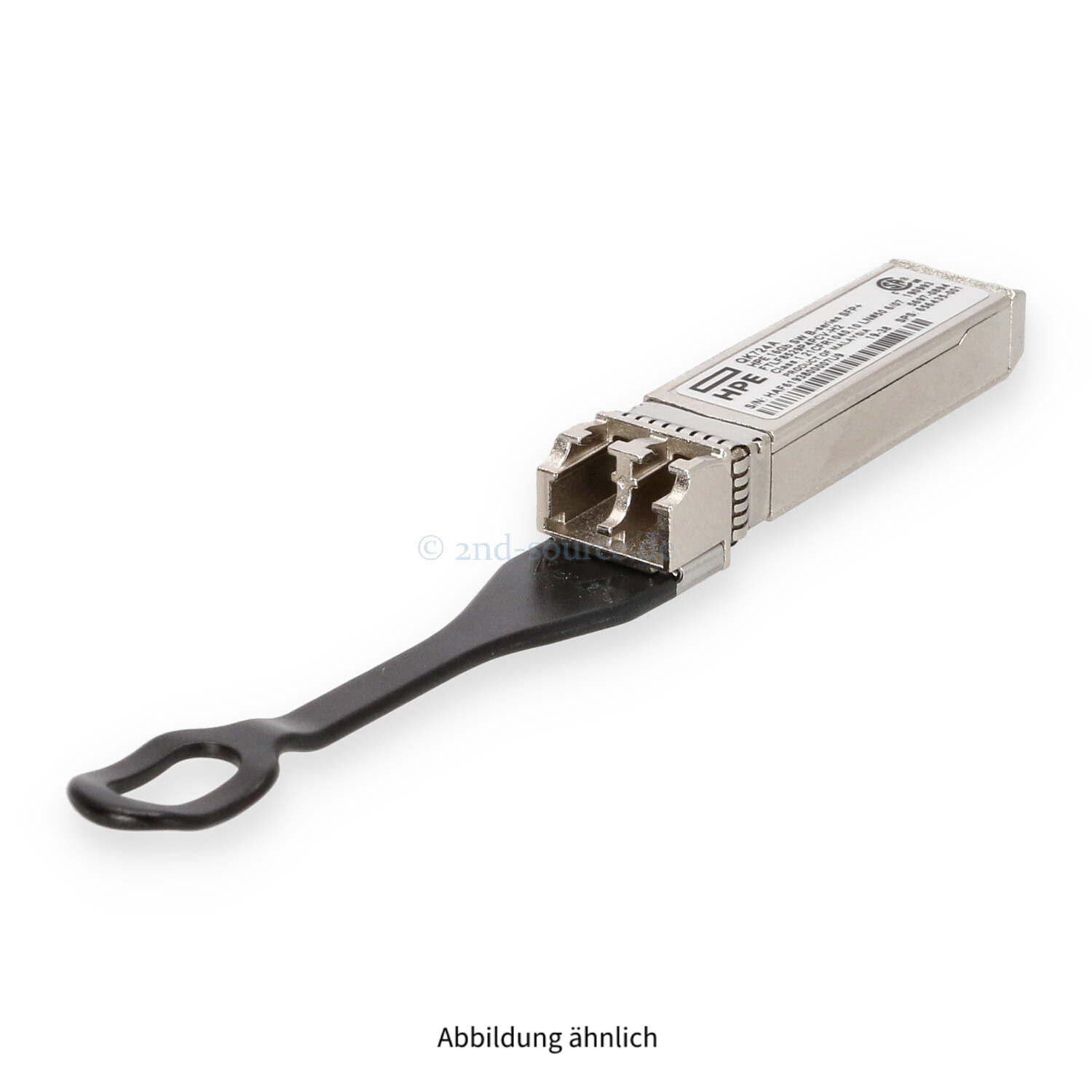 HPE 16GB Shortwave SFP+ Transceiver Module B-Series QK724A 656435-001 HPE 16GB Shortwave SFP+ Transceiver Module B-Series QK724A 656435-001