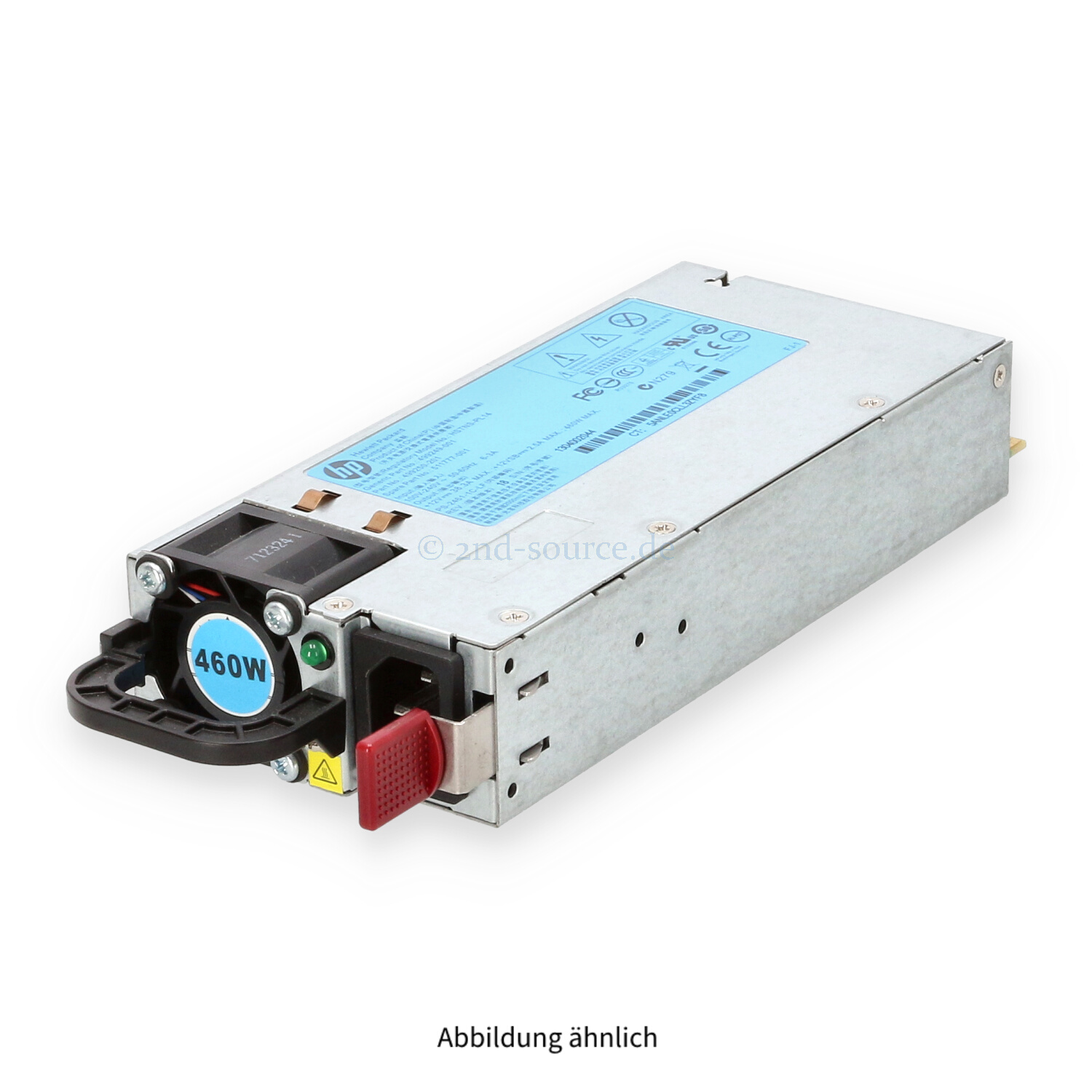 HPE 460W HotPlug Power Supply 656362-B21 660184-001 HPE 460W HotPlug Power Supply 656362-B21 660184-001