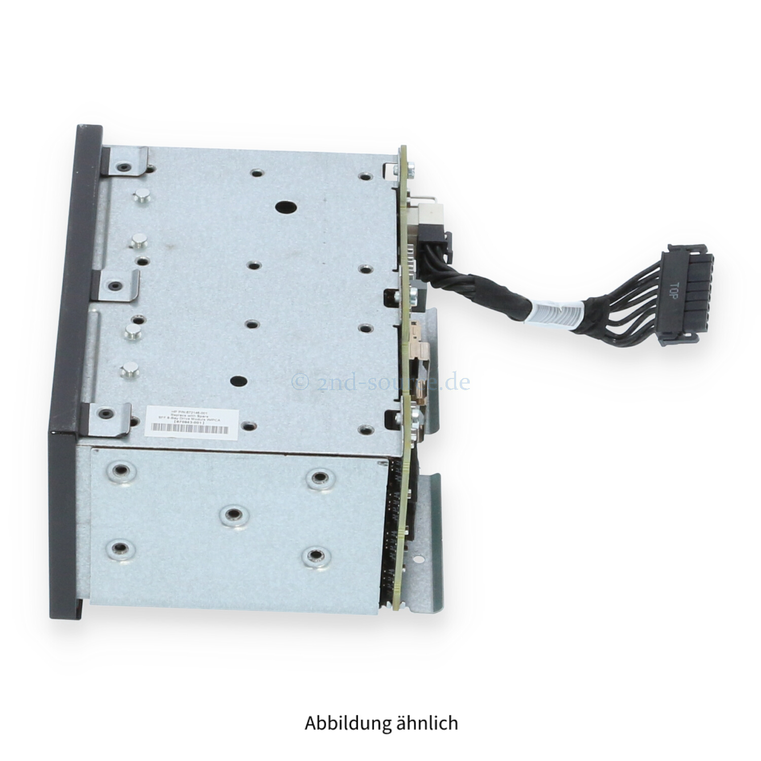 HPE 8x2.5'' SFF Drive Cage DL38x G8 672146-001