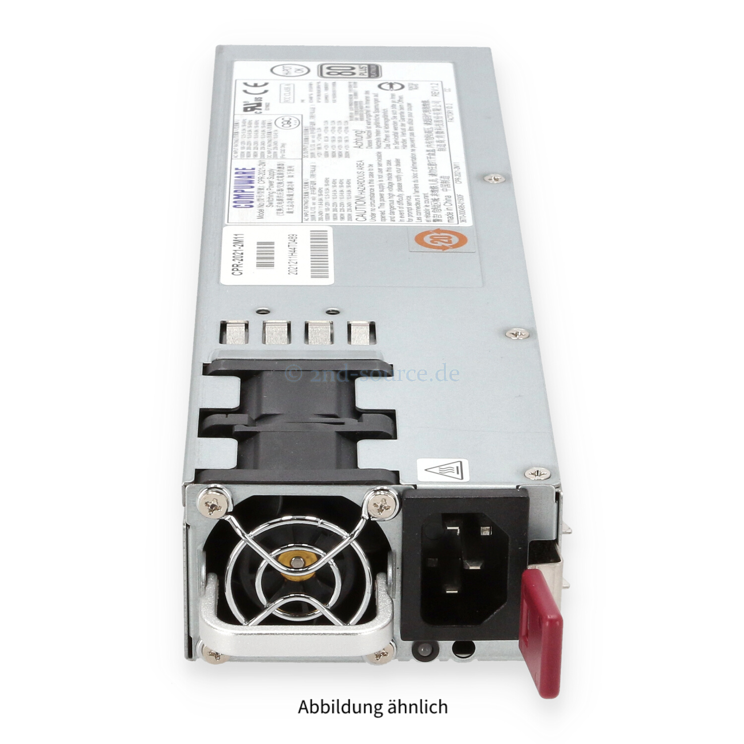 Compuware 2000W 80 Plus Platinum HotPlug Power Supply CPR-2021-2M11