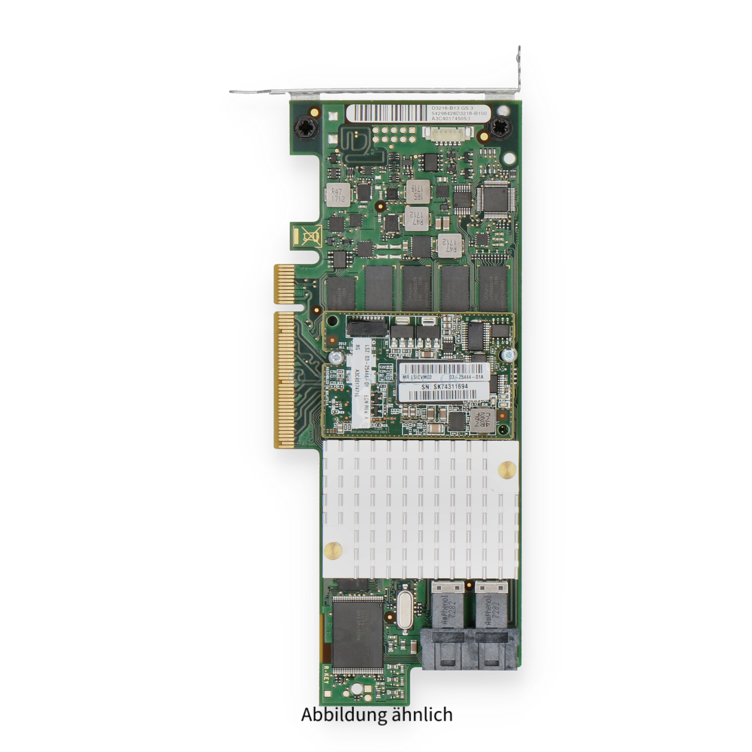 Fujitsu PRAID EP420i/2GB 12G SAS RAID Controller Low Profile A3C40174505 D3216-B13